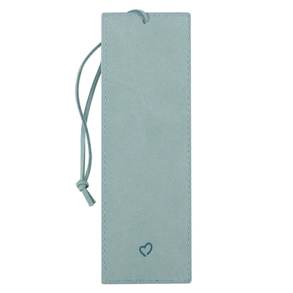 Faux Leather Bookmark