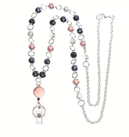 Glass Beads Lanyard
