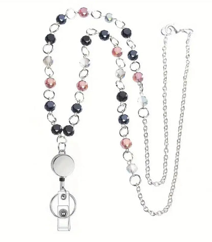 Glass Beads Lanyard