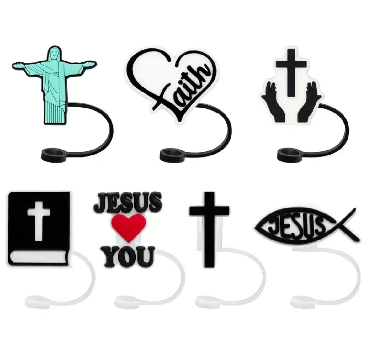 Faith Straw Toppers