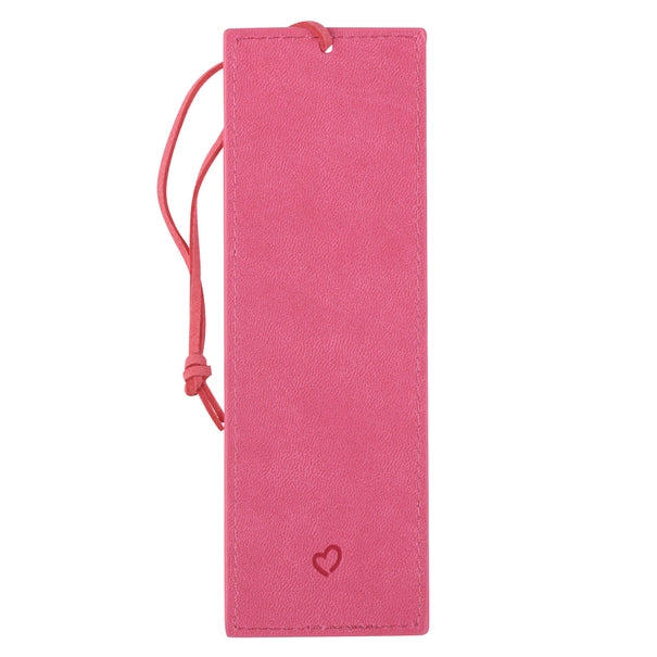 Faux Leather Bookmark