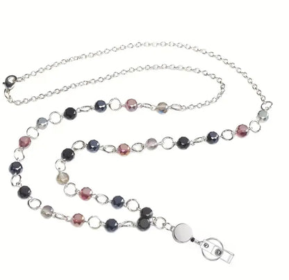 Glass Beads Lanyard